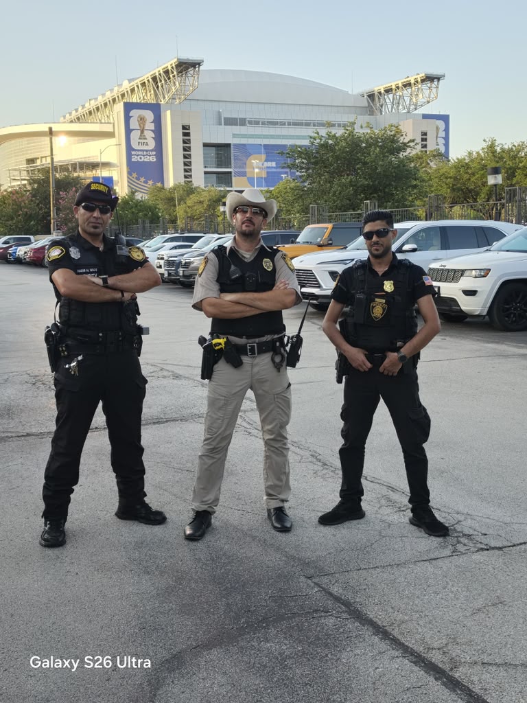 Professional security detail